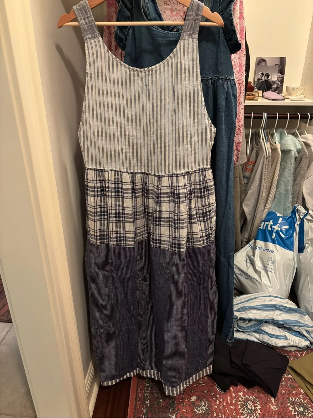 CP Shades x Free People patchwork midaxi NWOT